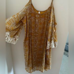 Yellow Lace Dress